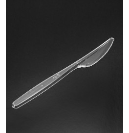 Набор ножей пластиковых "ПРЕМИУМ" (10 шт). Цвет : прозрачный