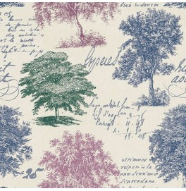 Салфетки 3-слойные, бумажные Duni Tissue, дизайнерские. Цвет: MY FOREST VIEW, размер 24 х 24 см, 20 штук