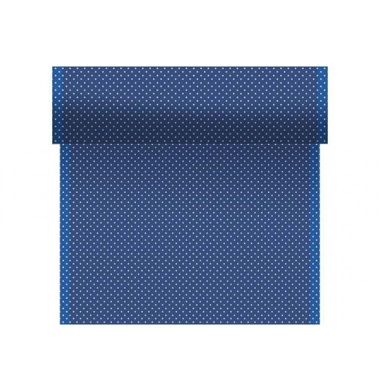 Скатерть – дорожка DUNICEL дизайнерская. Размер: 0,4 х 4.8 м. Цвет: BROOK BLUE, 1 штука