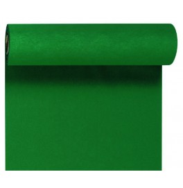Скатерть – дорожка DUNICEL. Размер: 0,4 х 24 м. Однотонная цветная. Цвет: Тёмно-зелёный. 1 штука
