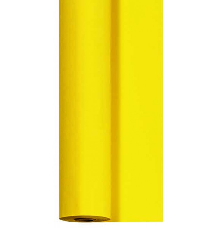 Скатерть DUNICEL 1,18 х 5 м банкетная в рулонах. Цвет: желтый. 1 штука